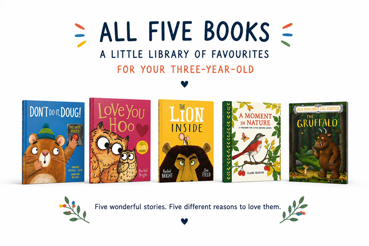 Lukas is turning 3! — The Five Book Collection